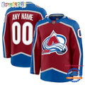 NHL Colorado Avalanche Home Premium Custom Hockey Jersey