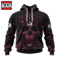 NHL Colorado Avalanche Special Design Halloween With Skull Art Hoodie, T Shirt