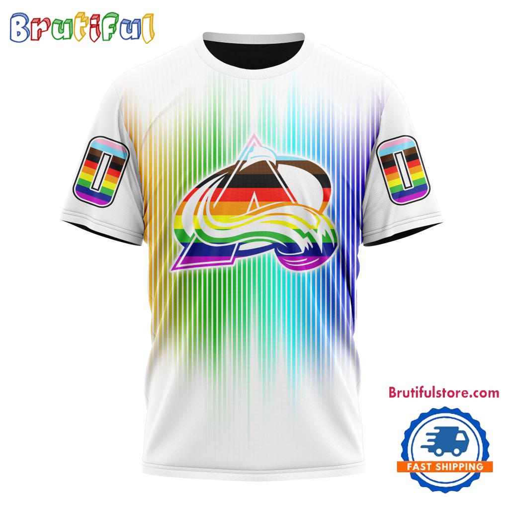 NHL Colorado Avalanche Special LGBT Design For Pride Month T Shirt, Sweatshirt, Hoodie