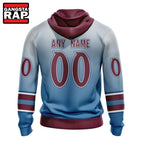 NHL Colorado Avalanche Special Retro Gradient Design Hoodie, T Shirt