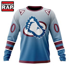 NHL Colorado Avalanche Special Retro Gradient Design Hoodie, T Shirt