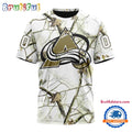 NHL Colorado Avalanche Special White Winter Hunting Camo T Shirt, Hoodie, Sweatshirt