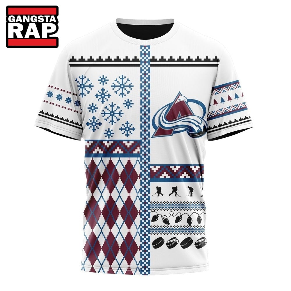 NHL Colorado Avalanche Specialized Christmas Is Coming New Design Hoodie, T Shirt