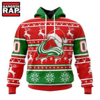 NHL Colorado Avalanche Specialized Unisex Christmas Is Coming Hoodie, T Shirt