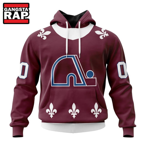 NHL Colorado Avalanche Specialized Unisex Kits With Retro Concepts Hoodie, T Shirt