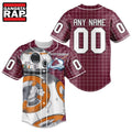 NHL Colorado Avalanche x BB 8 D Star War Baseball Jersey