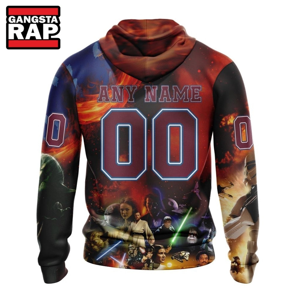 NHL Colorado Avalanche x Star War Specialized Design Hoodie, T Shirt