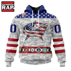 NHL Columbus Blue Jackets Armed Forces Appreciation Design Hoodie, T Shirt
