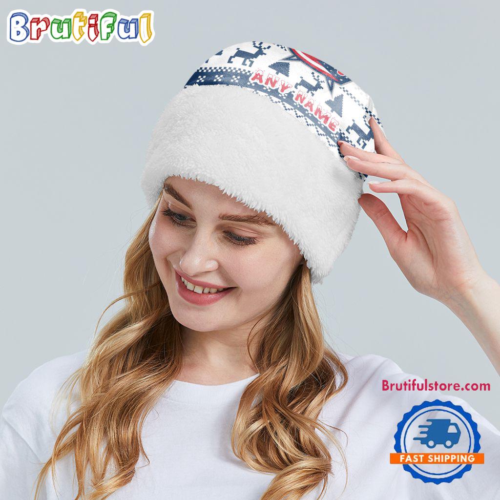 NHL Columbus Blue Jackets Hockey Team Christmas Hat, Sport Santa Hats, Christmas Hat Gift