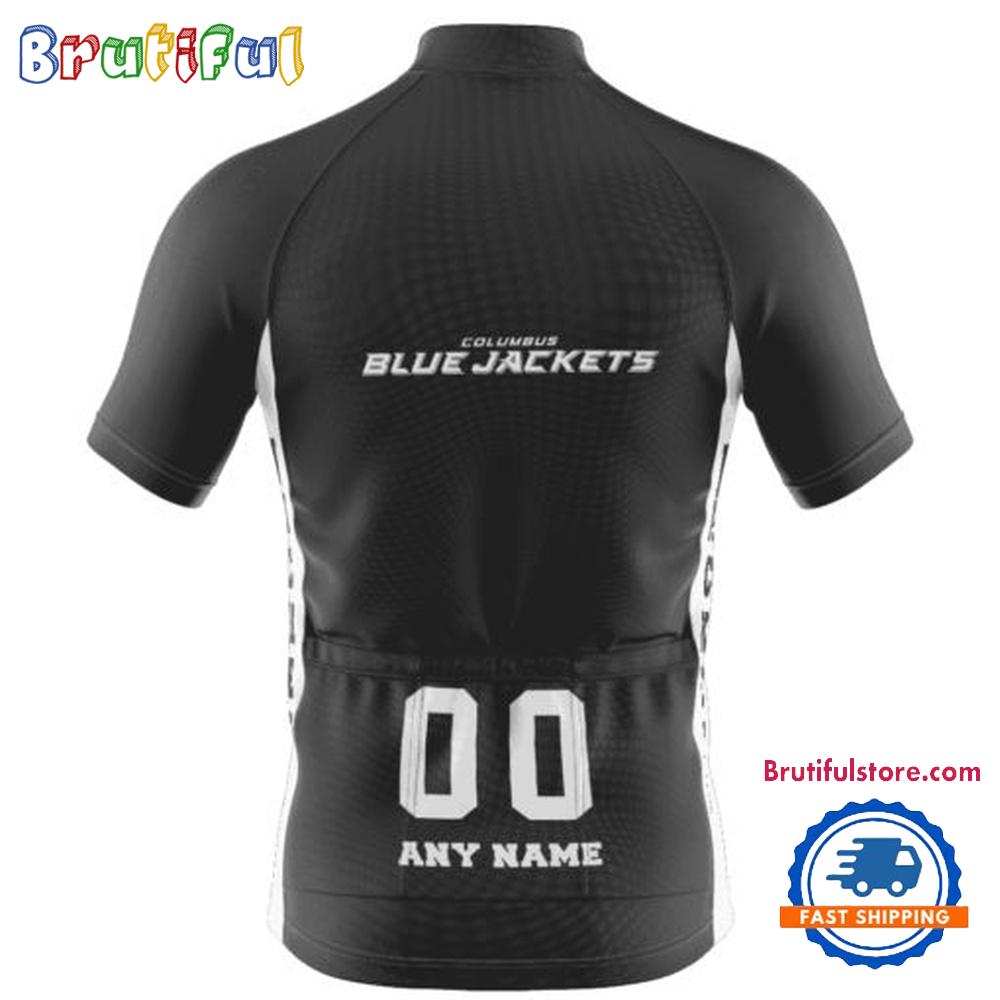 NHL Columbus Blue Jackets Special Mono Cycling Jersey, Hockey Team Design Jersey