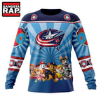 NHL Columbus Blue Jackets Special Paw Patrol Kits Hoodie, T Shirt