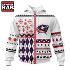 NHL Columbus Blue Jackets Specialized Christmas Is Coming New Design Hoodie, T Shirt