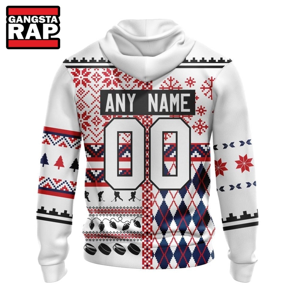 NHL Columbus Blue Jackets Specialized Christmas Is Coming New Design Hoodie, T Shirt