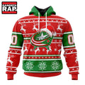NHL Columbus Blue Jackets Specialized Unisex Christmas Is Coming Hoodie, T Shirt