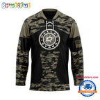 NHL Dallas Stars Custom Honoring Veterans Camo Hockey Jersey