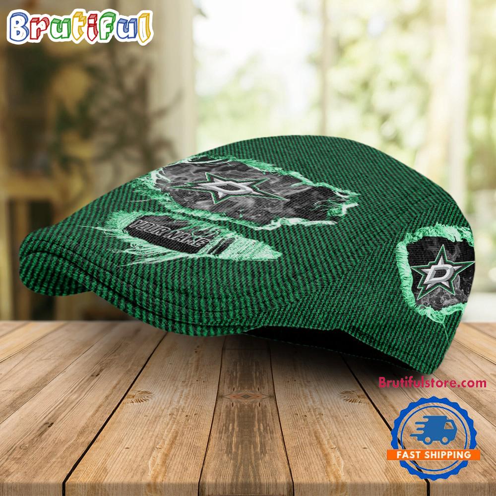 NHL Dallas Stars Hockey Logo Team Design Jeff Cap