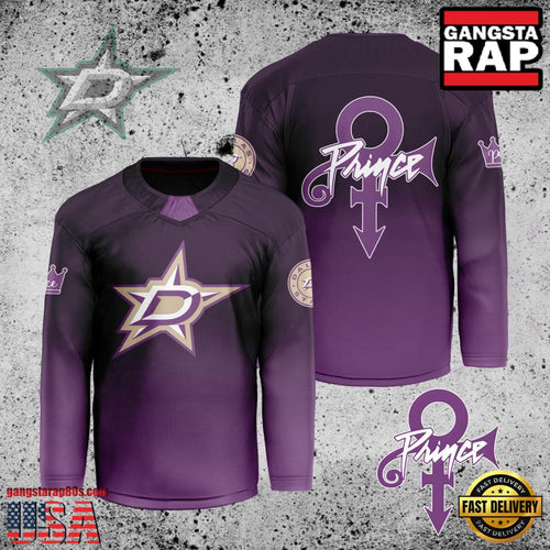 NHL Custom Name Number Dallas Stars Prince New Design Hockey Jersey