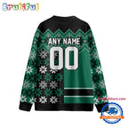 NHL Dallas Stars Spcial Ugly Christmas Hockey Design Cardigan, Hockey Fans Cardigan Shirt