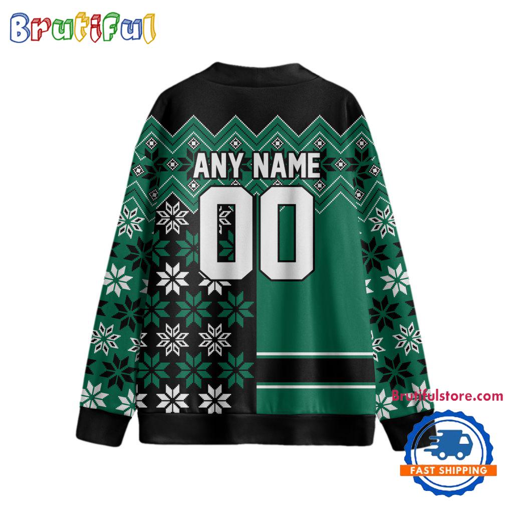 NHL Dallas Stars Spcial Ugly Christmas Hockey Design Cardigan, Hockey Fans Cardigan Shirt