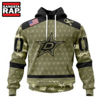 NHL Dallas Stars Special Camo Military Appreciation Hoodie, T Shirt