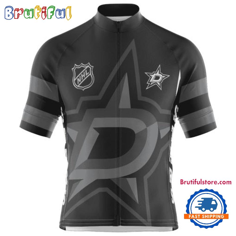 NHL Dallas Stars Special Mono Cycling Jersey, Hockey Team Design Jersey