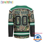 NHL Dallas Stars Special Realtree Camo Hunting Hockey Jersey