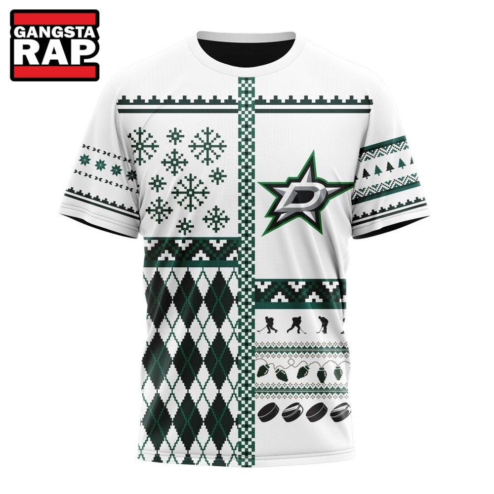 NHL Dallas Stars Specialized Christmas Is Coming New Design Hoodie, T Shirt
