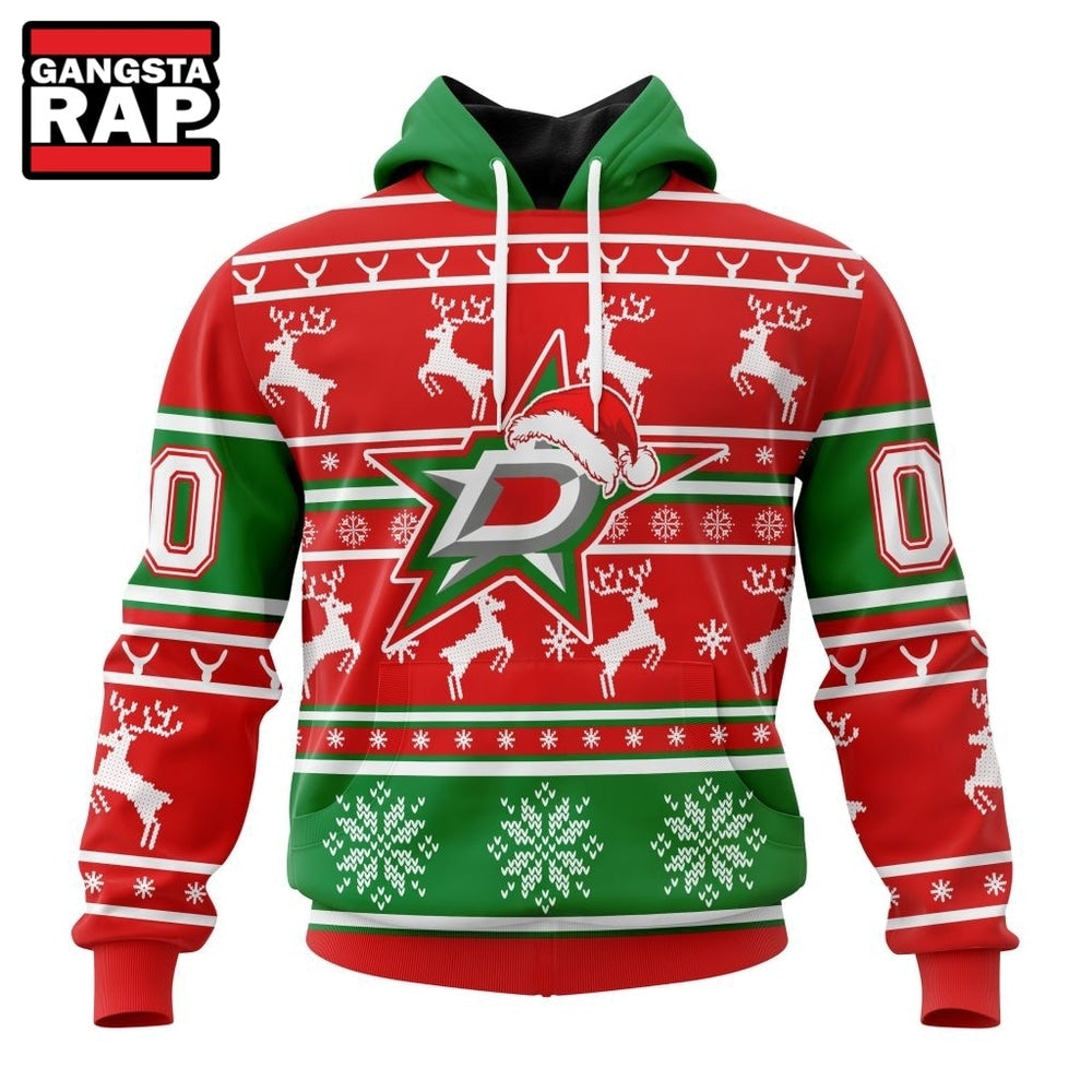 NHL Dallas Stars Specialized Unisex Christmas Is Coming Hoodie, T Shirt