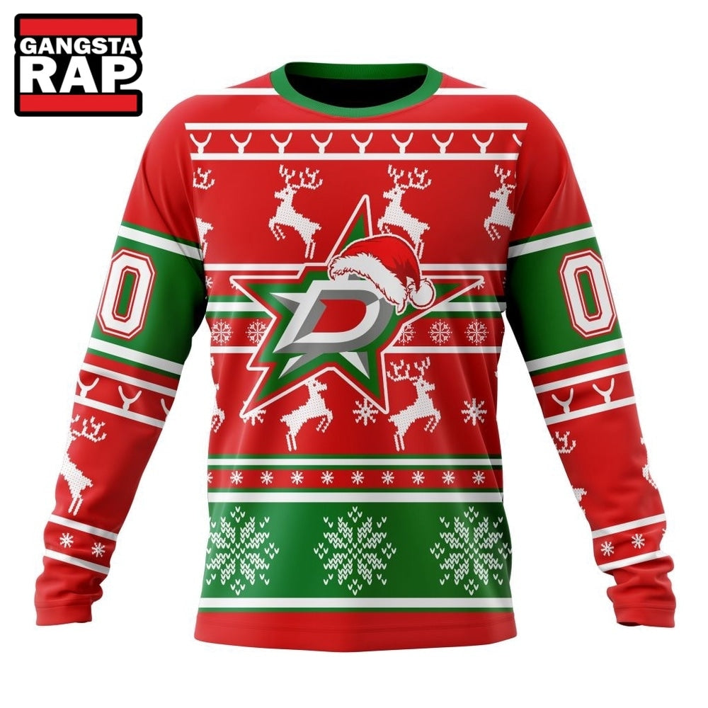 NHL Dallas Stars Specialized Unisex Christmas Is Coming Hoodie, T Shirt