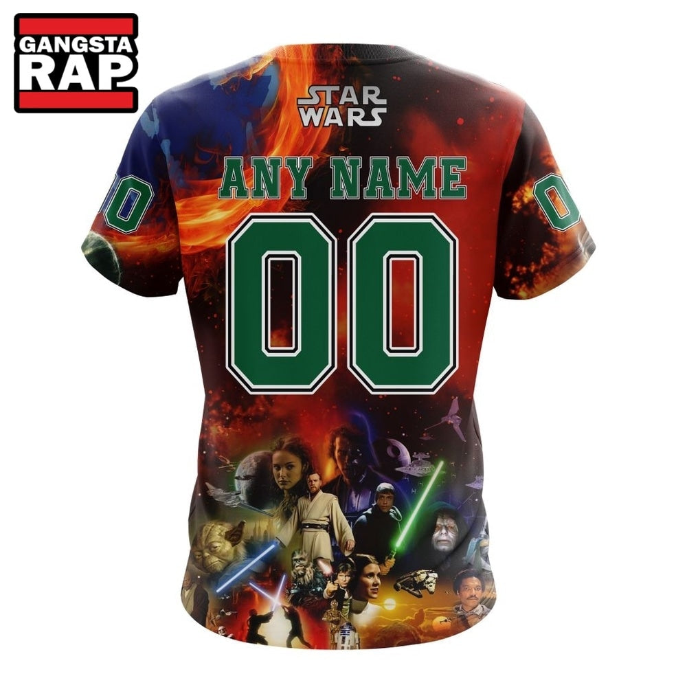 NHL Dallas Stars x Star War Specialized Design Hoodie, T Shirt