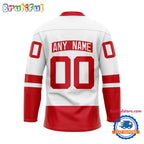 NHL Detroit Red Wings Personalized 2025 Stadium Series Lace Hockey Jersey