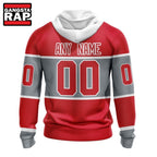 NHL Detroit Red Wings Specialized Unisex Kits With Retro Concepts Hoodie, T Shirt