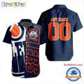 NHL Edmonton Oilers New Design Hawaiian Shirt, Hockey Team Button Shirt