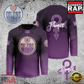 NHL Custom Name Number Edmonton Oilers Prince New Design Hockey Jersey
