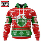 NHL Edmonton Oilers Specialized Unisex Christmas Is Coming Hoodie, T Shirt