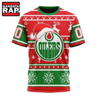 NHL Edmonton Oilers Specialized Unisex Christmas Is Coming Hoodie, T Shirt