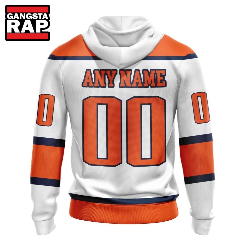 NHL Edmonton Oilers Specialized Unisex Kits With Retro Concepts Hoodie, T Shirt