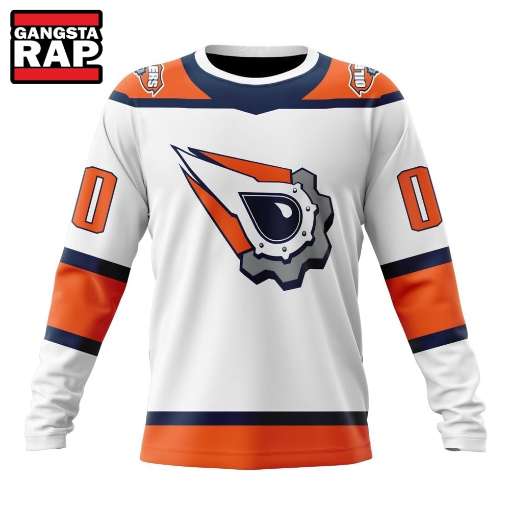 NHL Edmonton Oilers Specialized Unisex Kits With Retro Concepts Hoodie, T Shirt