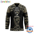 NHL Florida Panthers Custom Honoring Veterans Camo Hockey Jersey