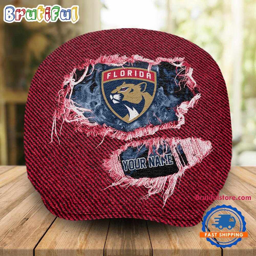 NHL Florida Panthers Hockey Logo Team Design Jeff Cap