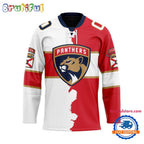 NHL Florida Panthers Home Mix Away New Design Hockey Jersey