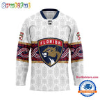 NHL Florida Panthers Personalized Native American Hockey Jersey
