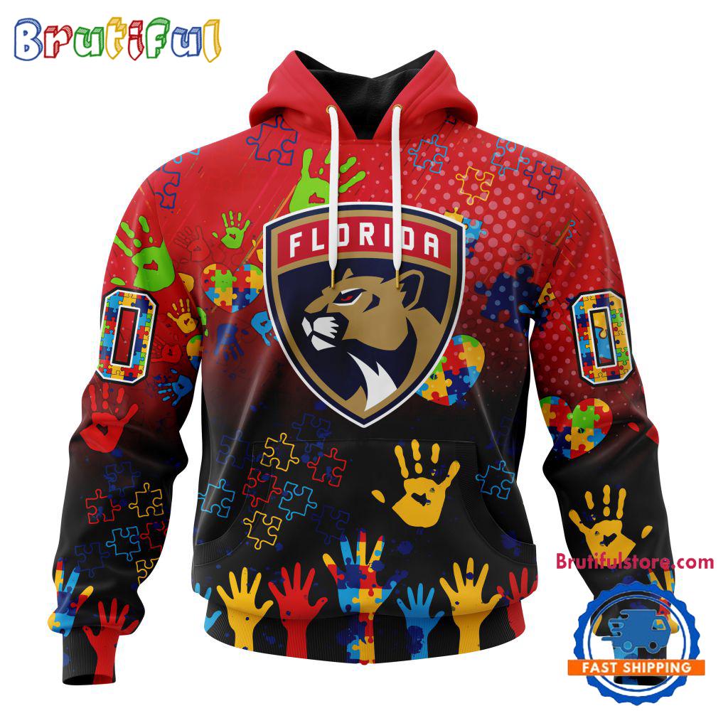 NHL Florida Panthers Special Autism Awareness Personalization Hoodie, TShirt, Sweatshirt
