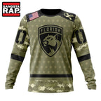 NHL Florida Panthers Special Camo Military Appreciation Hoodie, T Shirt