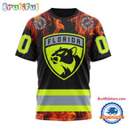 NHL Florida Panthers Special Honoring Firefighters Design T Shirt, Hoodie, Sweatshirt