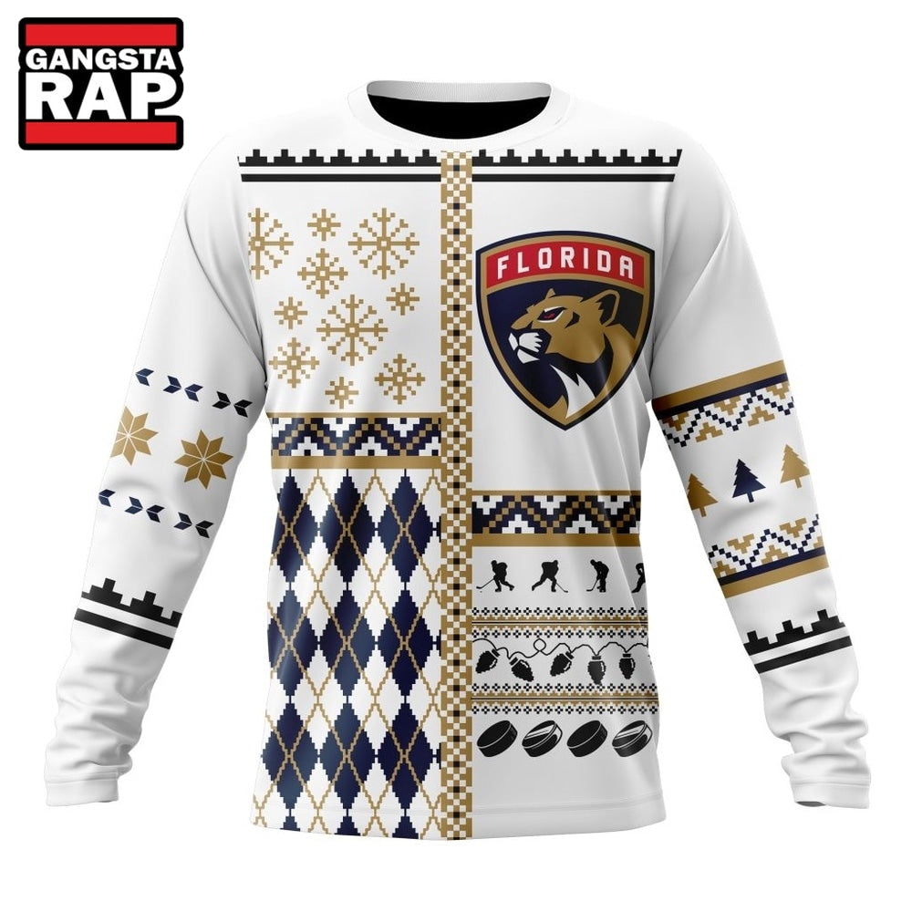 NHL Florida Panthers Specialized Christmas Is Coming New Design Hoodie, T Shirt