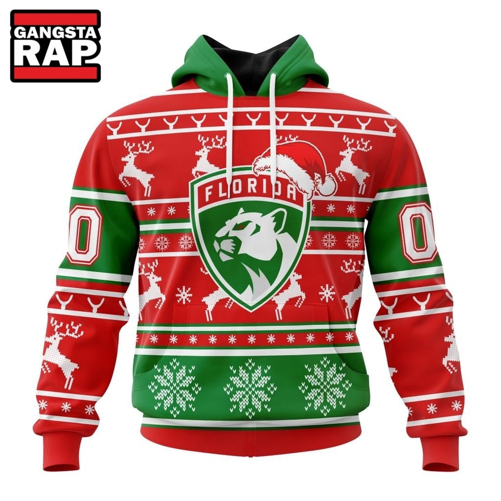 NHL Florida Panthers Specialized Unisex Christmas Is Coming Hoodie, T Shirt