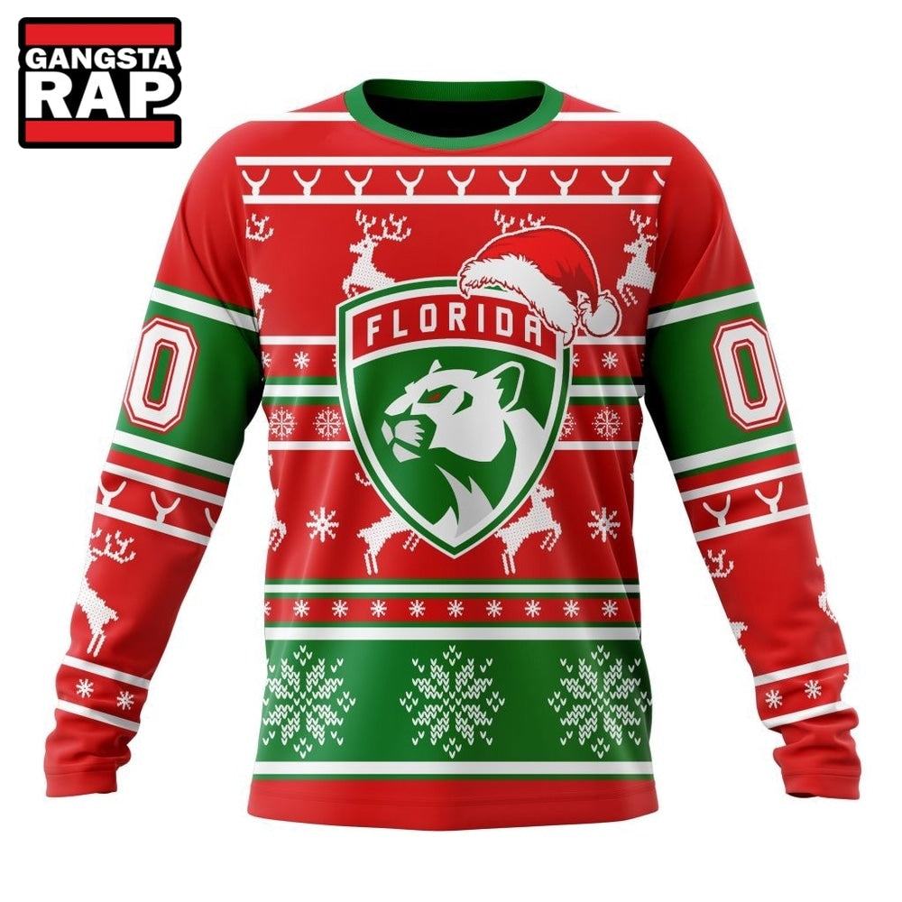 NHL Florida Panthers Specialized Unisex Christmas Is Coming Hoodie, T Shirt