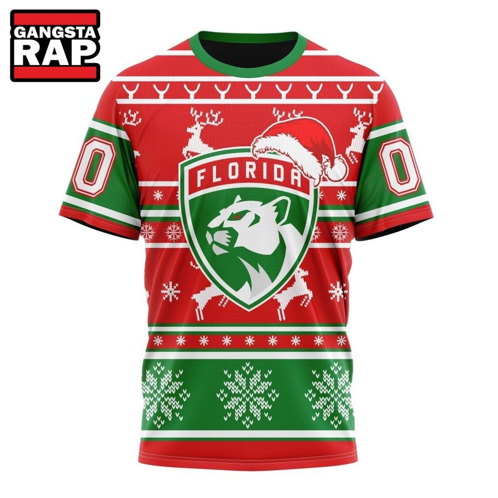NHL Florida Panthers Specialized Unisex Christmas Is Coming Hoodie, T Shirt