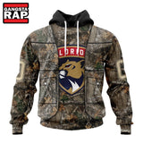 NHL Florida Panthers Specialized Unisex Vest Kits With Realtree Camo Hoodie, T Shirt